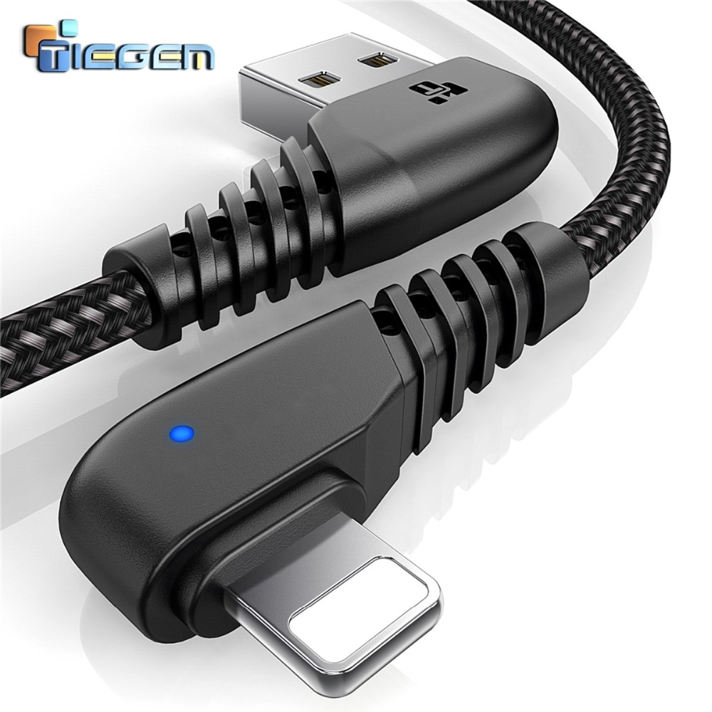 TIEGEM USB Cable For iPhone X 8 7 6 5 6s Plus Cable Fast Charging Cable 8 Pin Mobile Phone Charger Cord Adapter Usb Data Cable