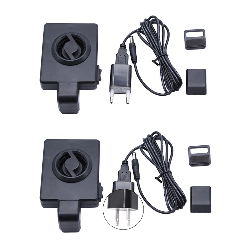Fisch Panzer Hängen Mini Fan USB Ladung Kühlung Kühler Aquarium Zubehör 11UA