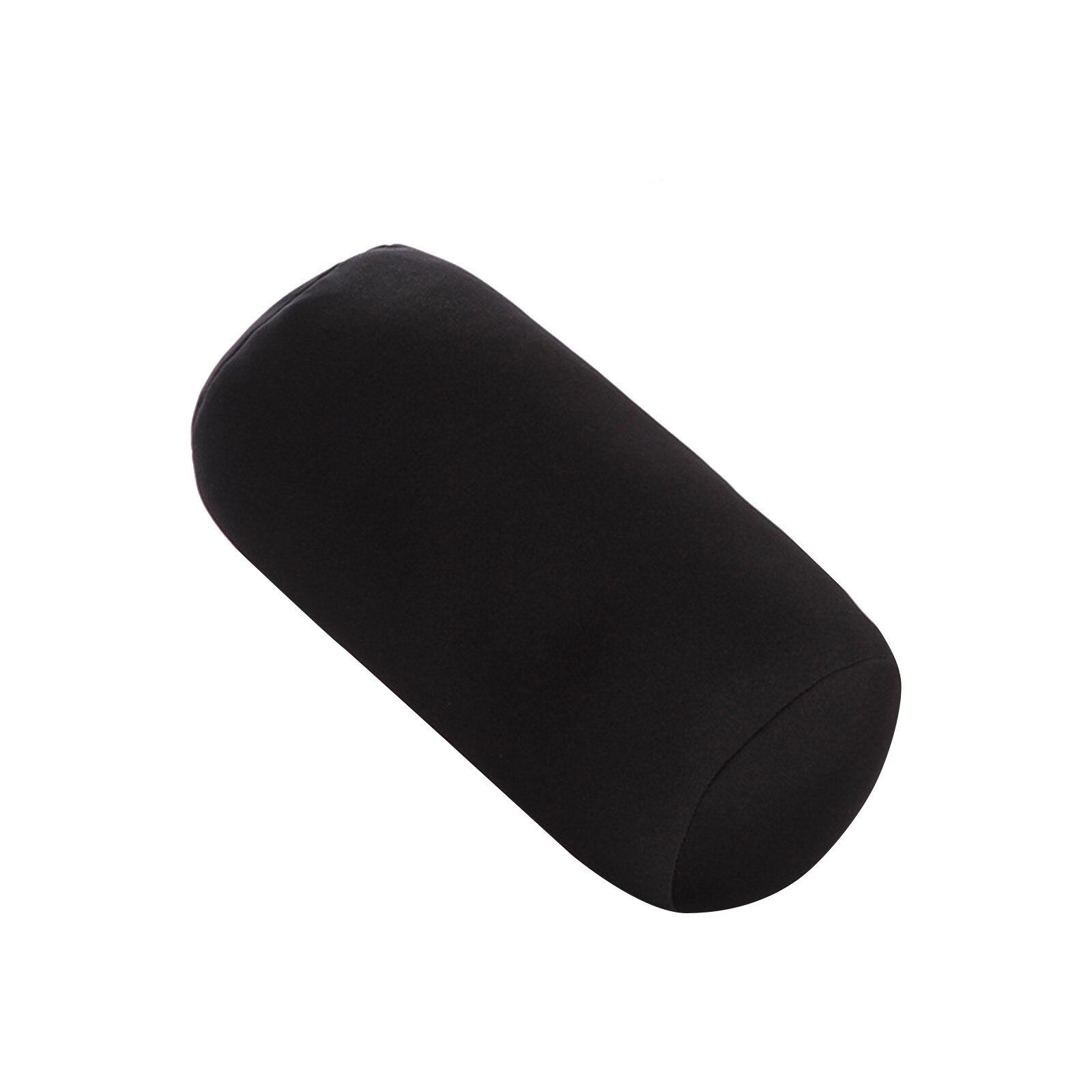 1Pc Multicolor Cilinder Memory Foam Kussen Roll Cervicale Bolster Ronde Dutje Nekkussen Kussen Craft Thuis Morden Decoratie #10: Black