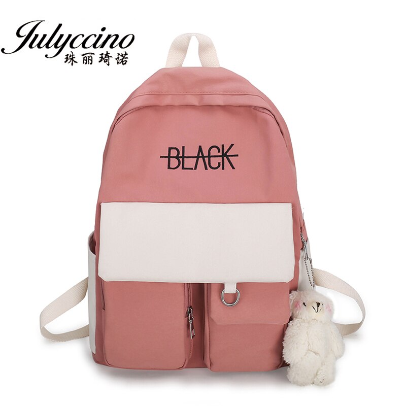 Julyccino rugzak waterdichte nylon rugzak voor dames schooltas rugzak voor tienermeisjes schoudertas damesrugzak mochilas