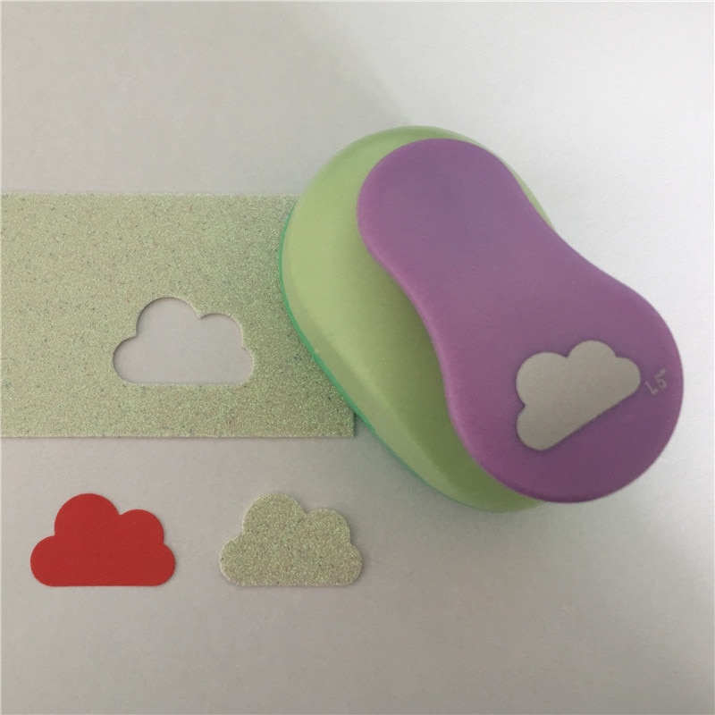 1.5"/3.5cm cloud shape craft punch foam Punch Craft Scrapbooking school DIY Paper Puncher clouds eva hole punch