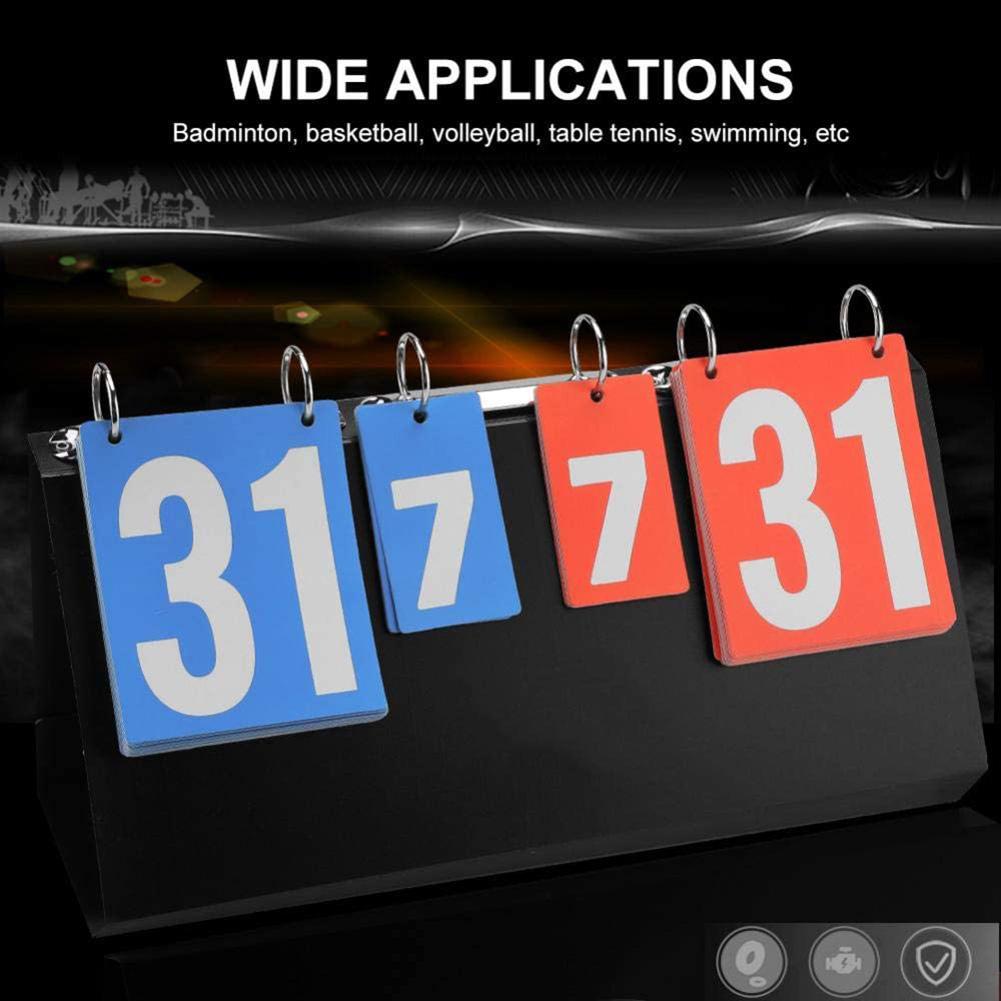 4-Digit Score Recording Basketball Badminton Table Tennis Competition Scoreboard Badminton Table Tennis Competition Scoreboard