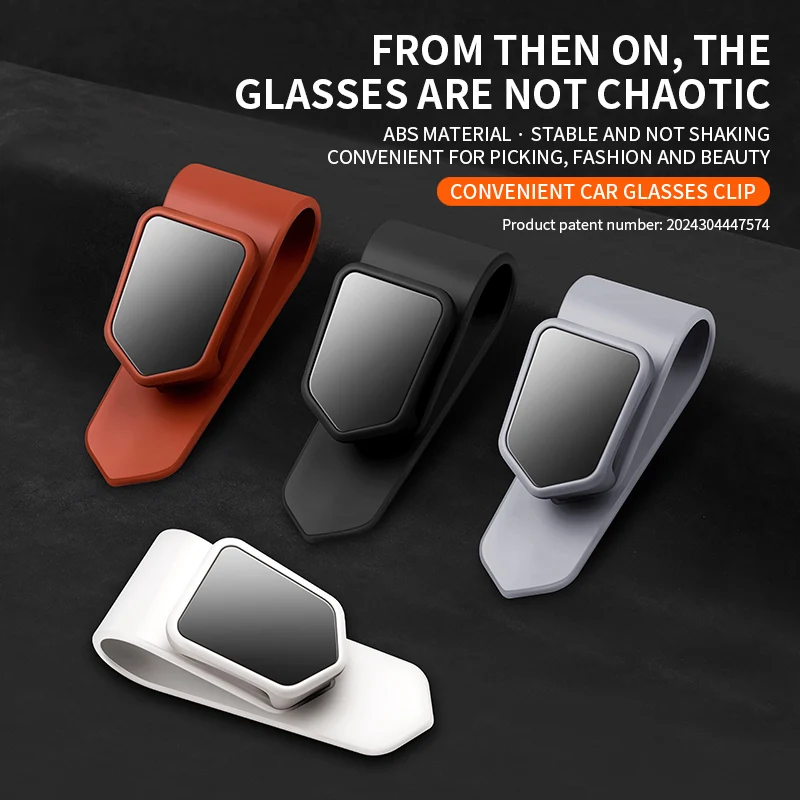 Soportes para gafas de sol, Clip para gafas de sol de coche, Clip para colgar gafas, soporte para visera UV resistente al agua, accesorios interiores