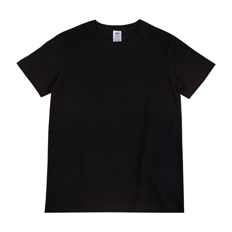 ELI22 Mens Spier T-shirt Bodybuilding Fitness Mannen Tops Katoen Singlets Plus Big Size T-shirt Hijg Korte Mouw T-shirt: M / Black
