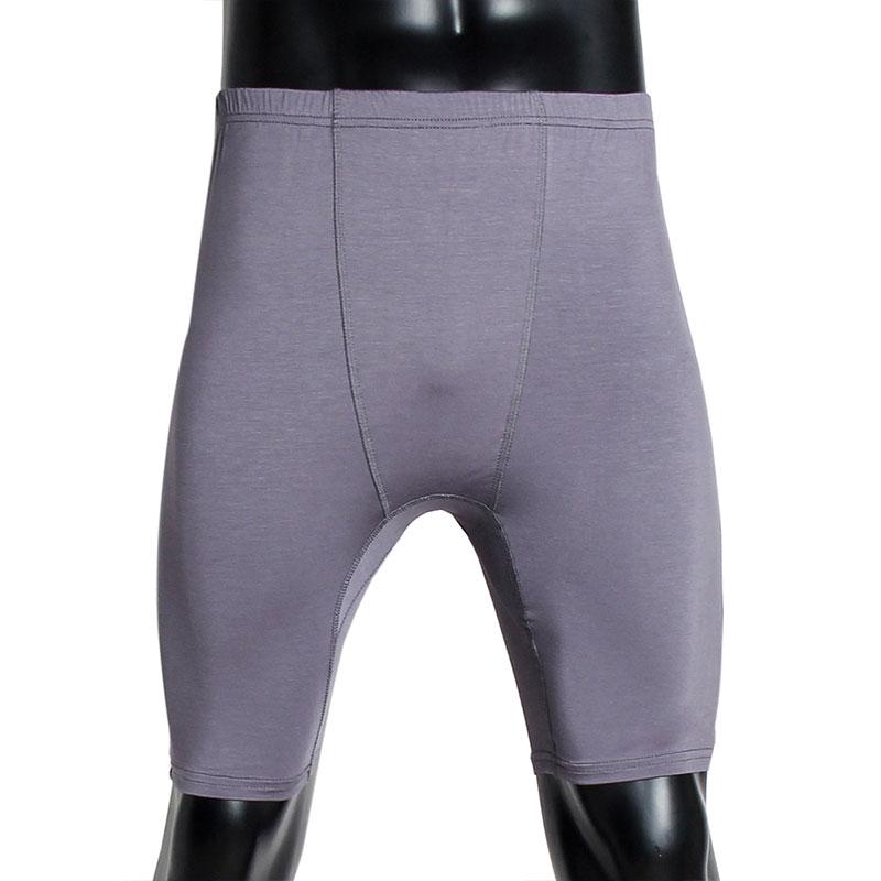 Hommes Shorts pour musulman Islam-hommes taille basse taille élastique Shorts hommes vêtements sport slim court Leggings: M / grey