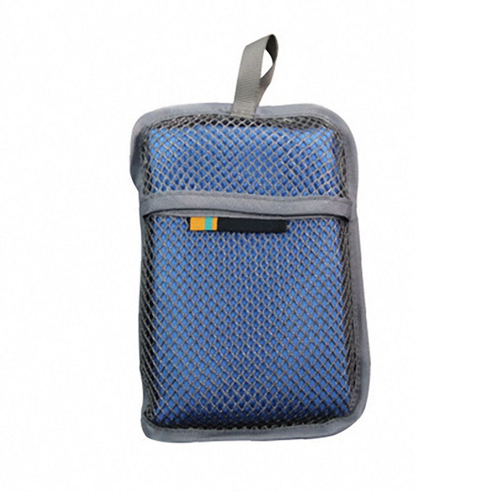 Serviette de natation en microfibre à séchage rapide, Portable, pour Camping en plein air, randonnée, cyclisme, sport: blue