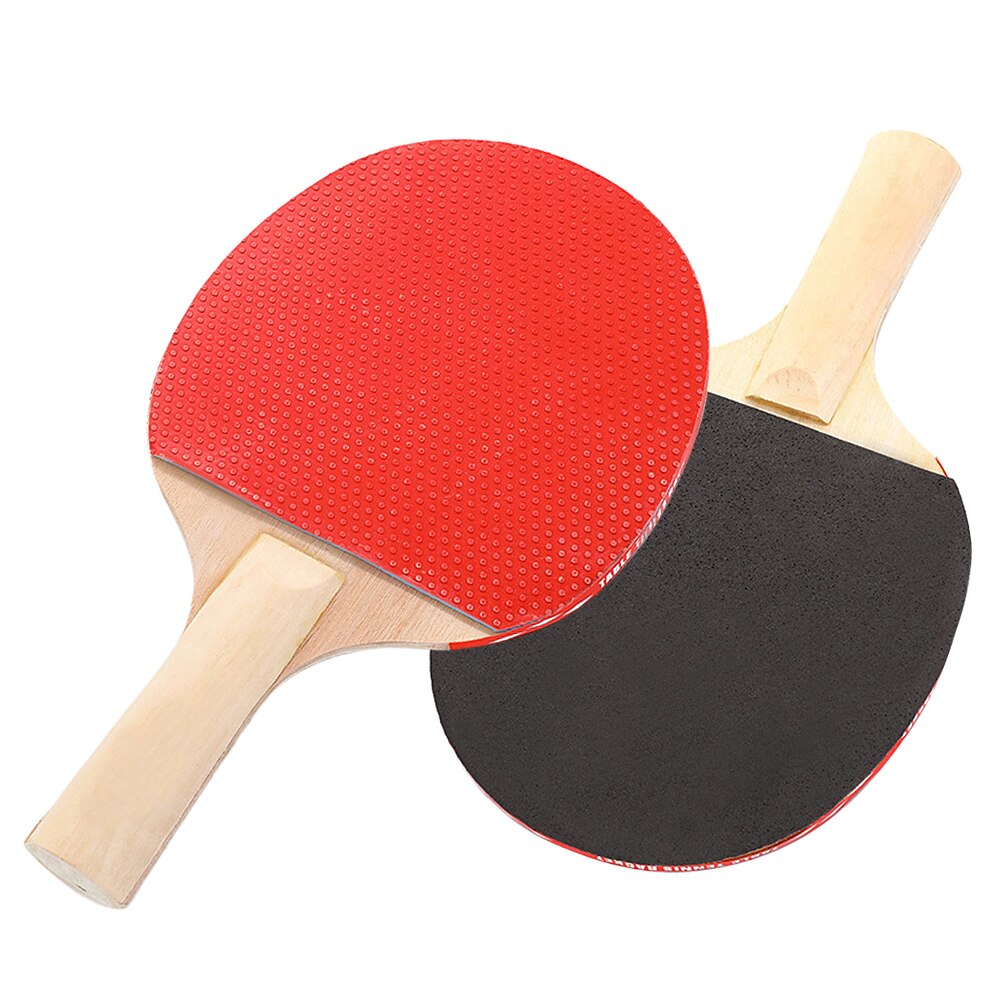 Ping Pong Post Net Rack Ping Pong Paddles Table Tennis Rackets Set Ping Pong Training Net Rack Paddle Balls Sets