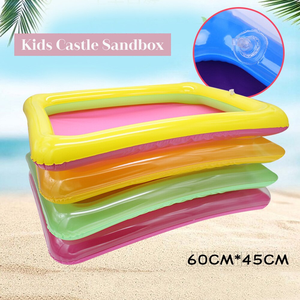 Sandbox Inflatable Table Toys Form Indoor Random Color Kids Toy Children's day