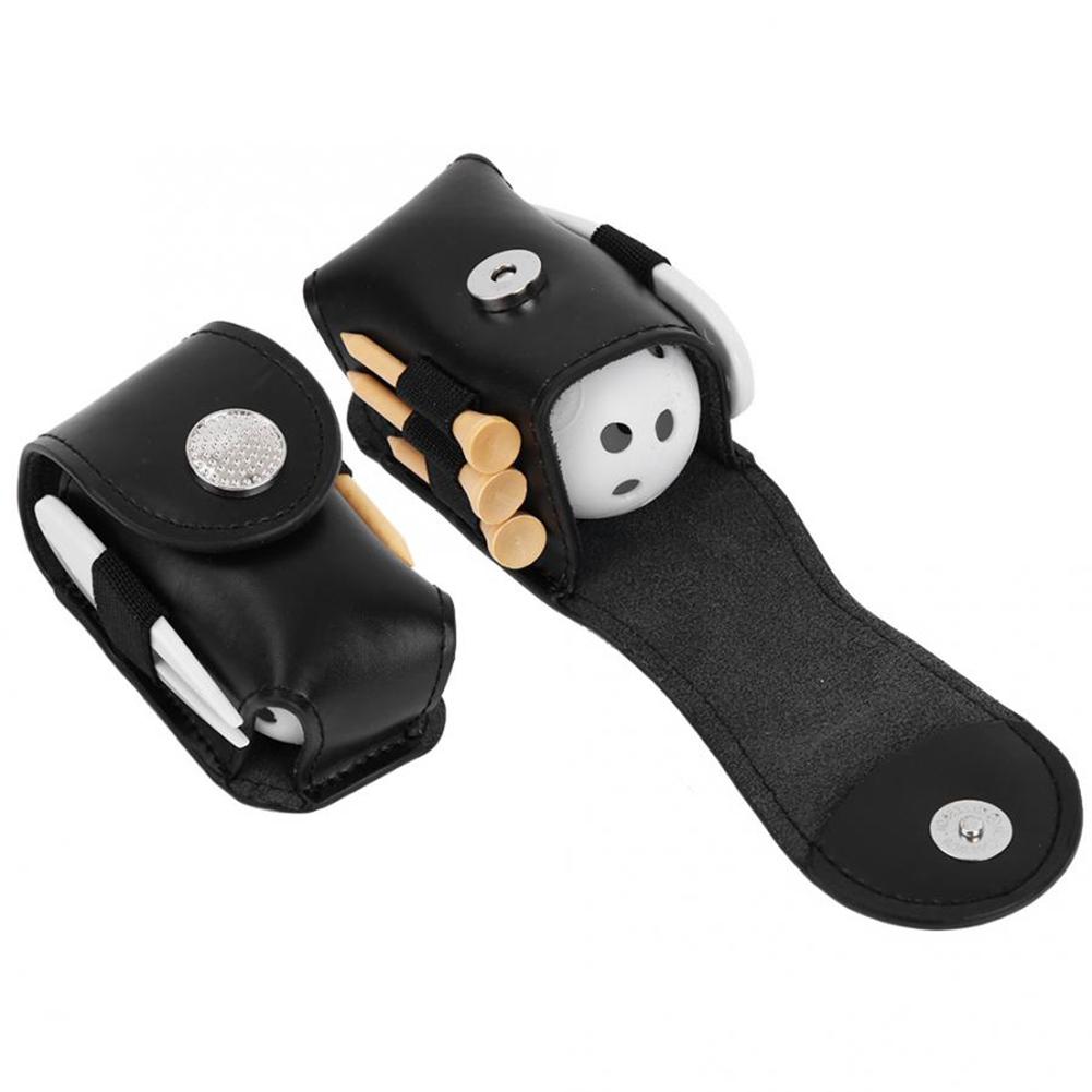 Golf Ball Pouch Mini Golf Ball Pocket Storage Container Golf Training Accessories