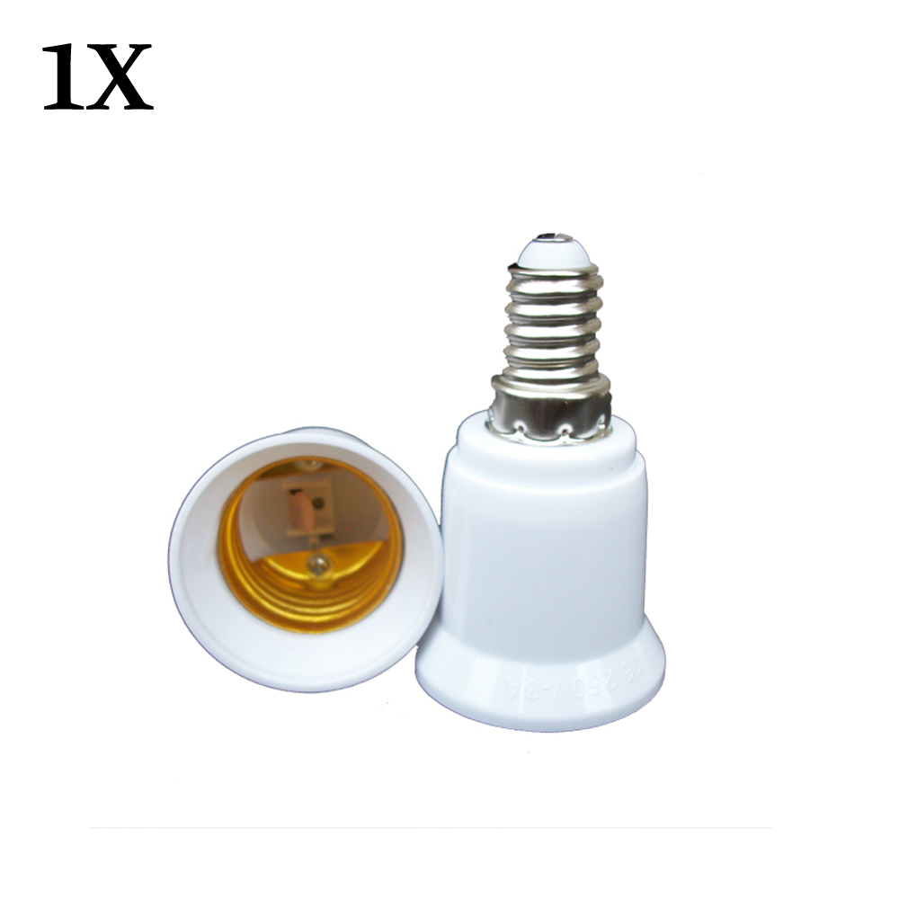 E14 Stekker naar E27 Vrouwelijke Socket Base LED Light Lamp Adapter Converter