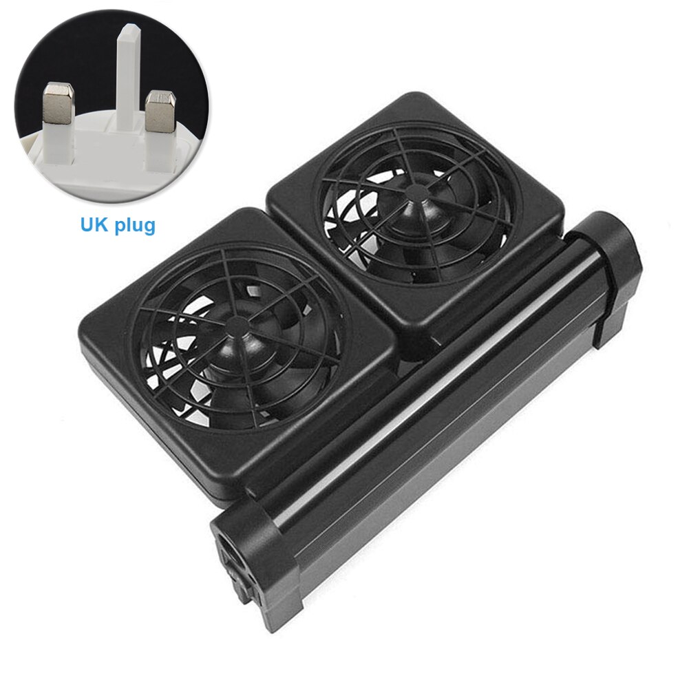 Ventilation Chiller Fish Tank Adjustable Aquarium Cooling Fan System Super Power Fish Tank Cooling Fan: UK 2
