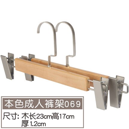 5 teile/los Antike Massivholz Kleiderbügel für Erwachsene Holz Kinder Kleidung Kleiderbügel Bekleidungs Geschäft Display: 069-23cm-Adult
