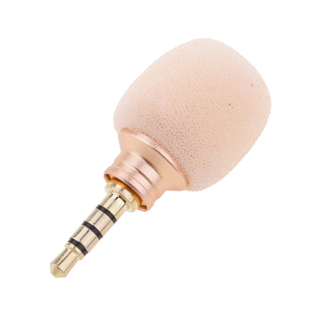 Mini Condenser Sound Mike Microphone , 3.5mm Mono/Stereo/Standard Connector For Voice Recoding Amplifier Cell Phones