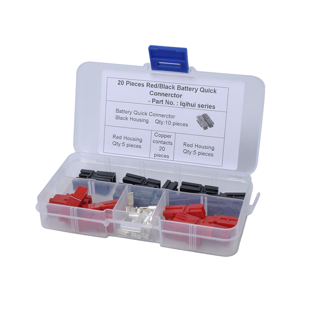 20x Car 30A Battery Quick Connect Electrical Connector Plug with Terminals