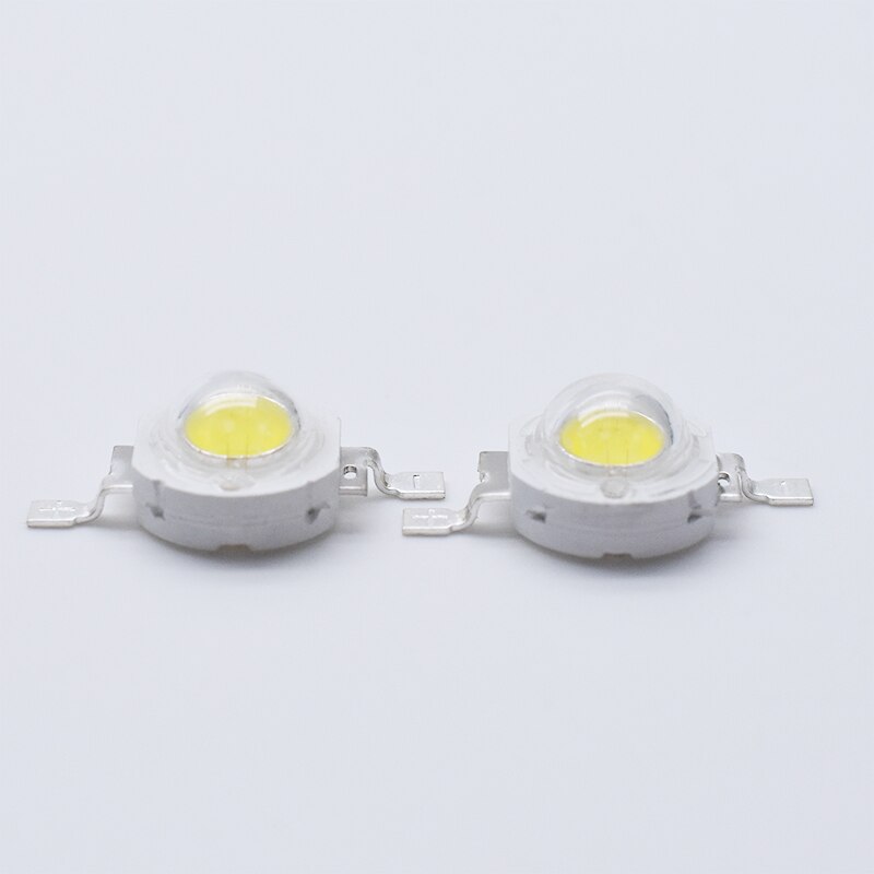 50 Stks/zak Czinelight High Power 1W Witte Led 3000K-7000K 8Mm Emitting Lamp Kralen
