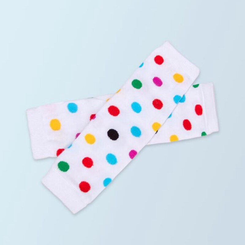 3 pares de calentadores de lunares de para niñas, mallas, calcetines de rodilla, fantasía Infantil, talla gratis de 0 a 3 años: T096-E