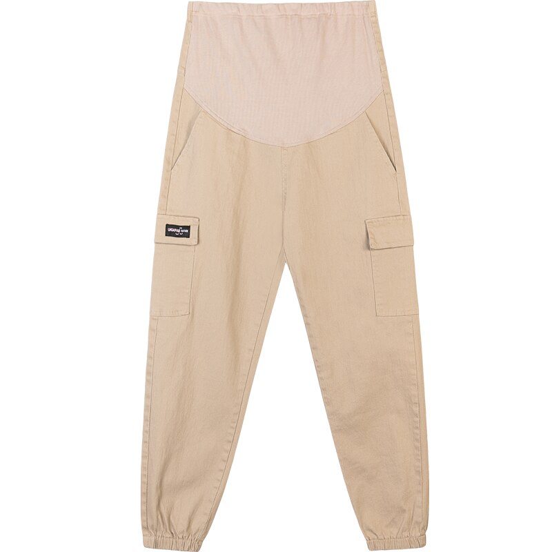 Maternity Overalls Pregnancy Stretch Trousers Pregnant Womens Long Casual Pants Maternity Clothings Elastic Waist Belly Clothes