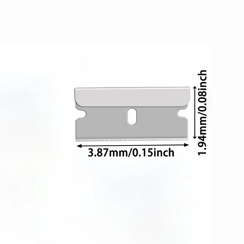 11/1pcsScraper, Scraping Off Stickers, Paint and Old Glue, Glass and Car Window Film Adhesive Remover Mini Shovel with Blade