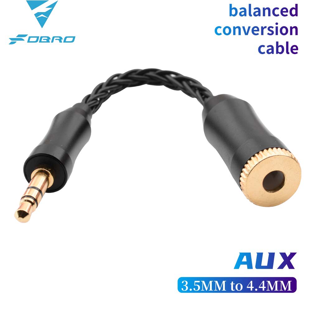 Cable adaptador macho equilibrado de 3,5 mm a hembra estéreo de 4,4 mm para NW‐ZX507 DMP‐Z1 NW‐ZX300A NW‐WM1Z Cable adaptador de auriculares