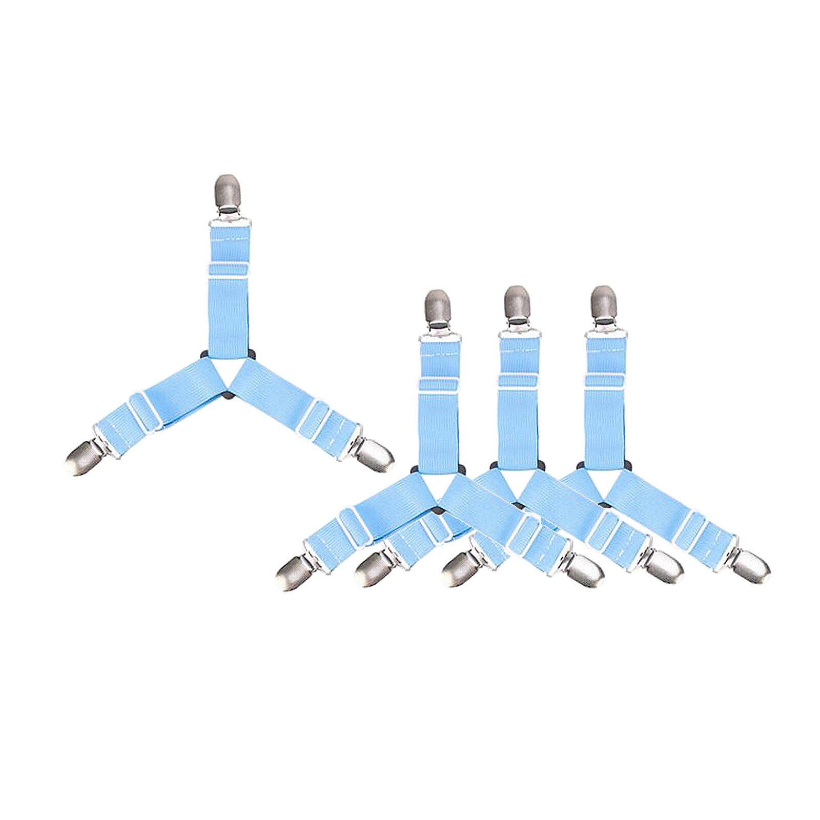 4x drap de lit attaches porte-drap de lit bretelles élastiques gardiens sangles porte-drap de lit bretelles housse de matelas sangles