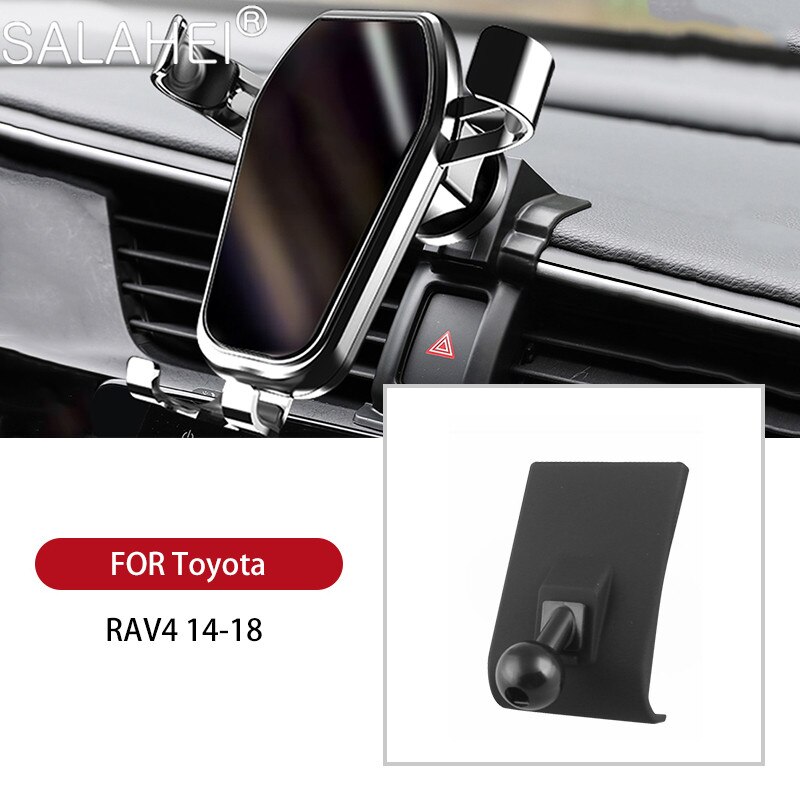 Telefoon Houder Voor Toyota RAV4 Dashboard Air Vent Auto Mobiel Mount 360 Graden Rotatie Stand accessoire