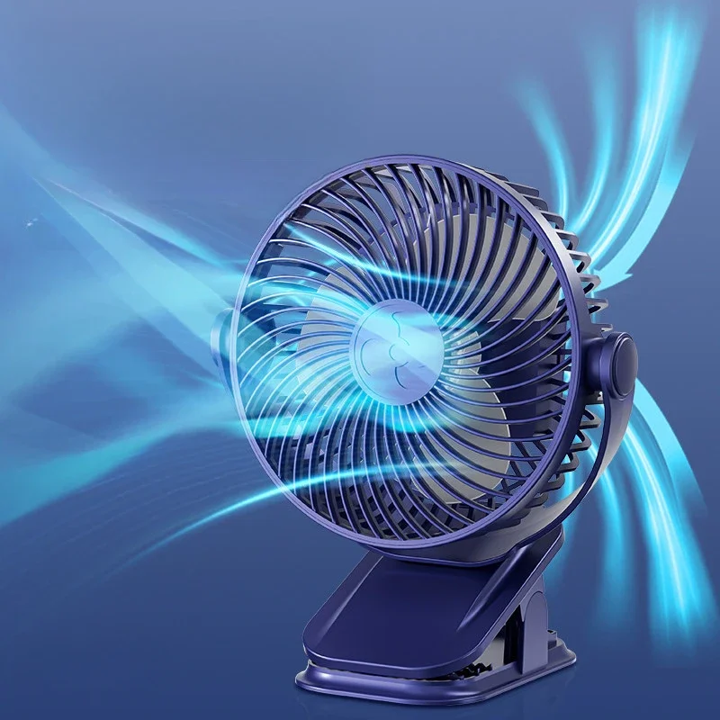 Petit ventilateur étudiant dortoir pince ventilateur USB charge mural ventilateur haut vent bureau ventilateur électrique ventilateur Portable