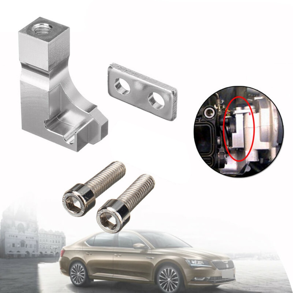 Reparation insugningsgrenrör aluminiumlegeringsfäste silver 03 l 129086 25x 7 x 35mm