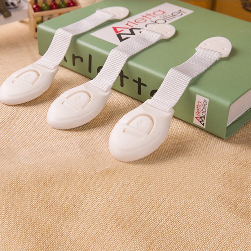 5Pcs/Lot Child Lock Protection Of Children Locking Doors For Children's Safety Kids Plastic Lock