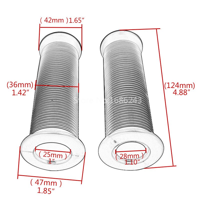 Poignée de guidon en caoutchouc pour moto, 1 paire, 1 "25/28mm, pour HARLEY SPORTSTER IRON 883 1200