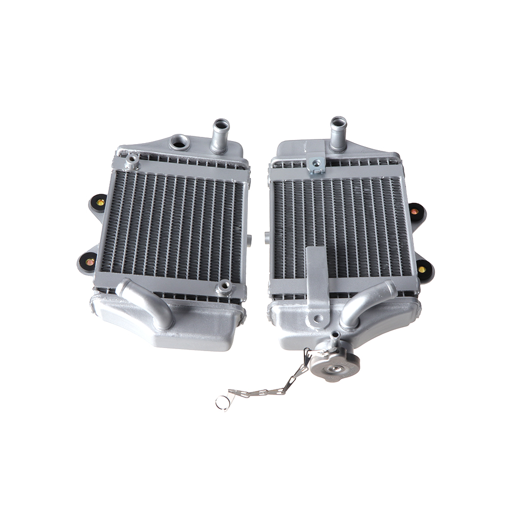 Radiador L/R para motocicleta, refrigeración del tanque de agua, enfriador de aceite de Moto para SHINERAY Zongshen Loncin Lifan, 150cc, 200cc, 250cc, piezas del motor
