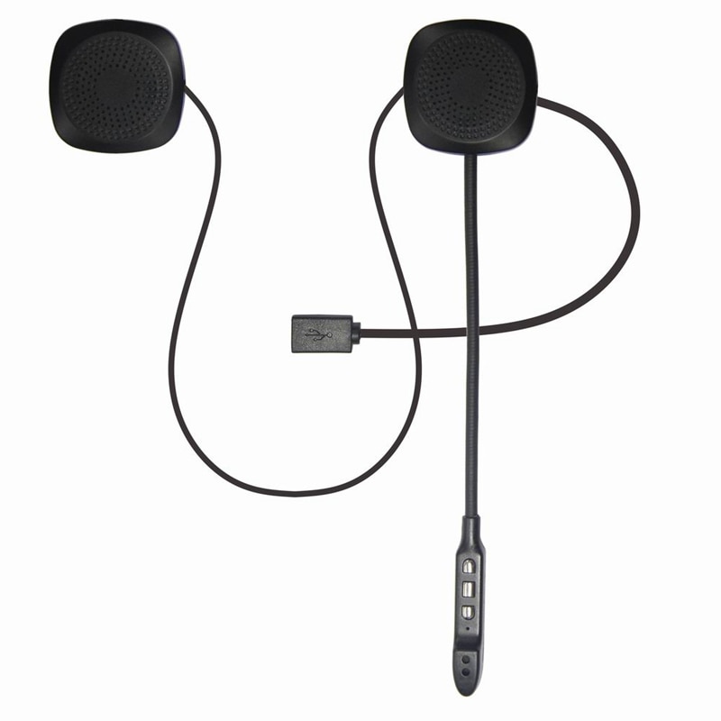 T2 Waterdichte Draadloze Bluetooth Motorfiets Headset Anti-Interferentie Bluetooth V5.0 Helm Headset Handsfree