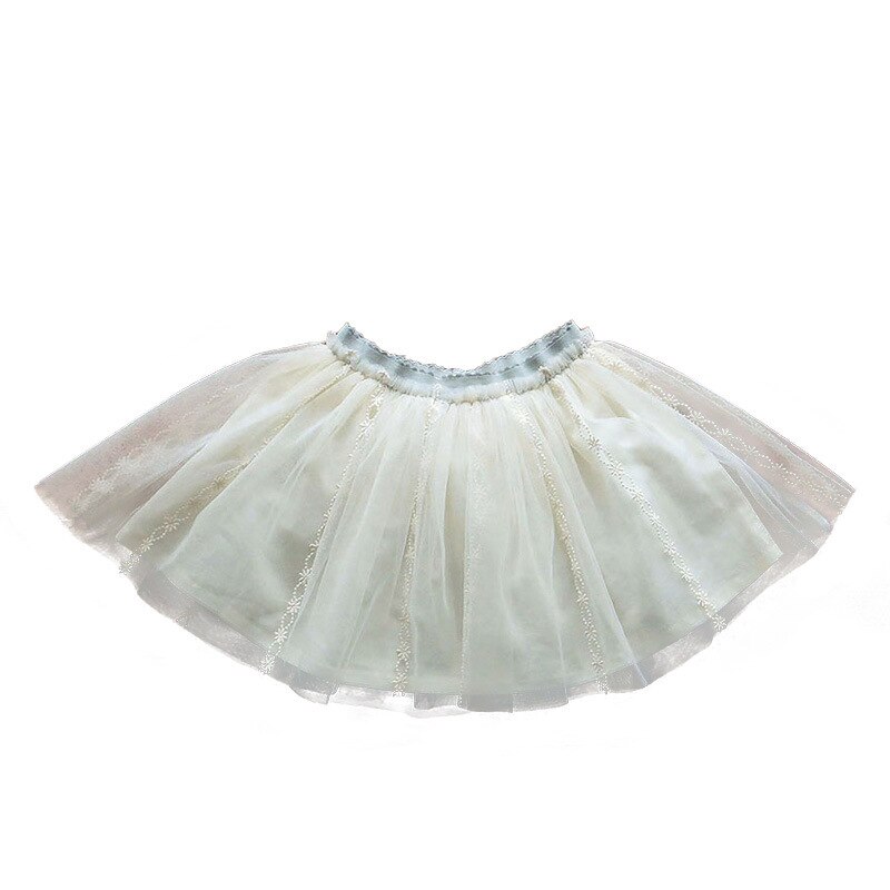 Lente Koreaanse Kinderen Meisje Prinses Wind Multi-layer Garen Kant Rok Kinderkleding Party Rok