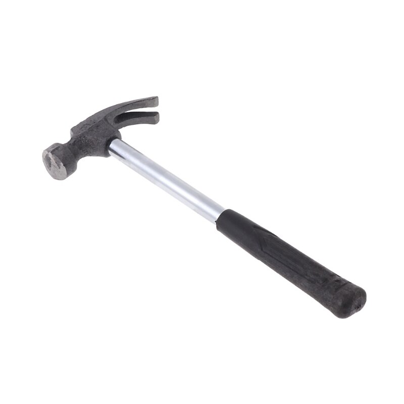18cm rustfrit stål hammer med plasthåndtag håndreparationsværktøj til træbearbejdning