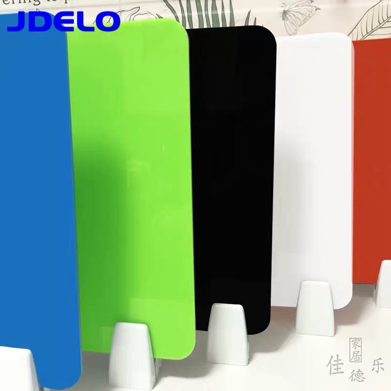 Desktop Isolatie Baffle Acryl Baffle Kantoor Scherm Acryl Transparante Eettafel Isolatie Baffle Anti-Spray Baffle