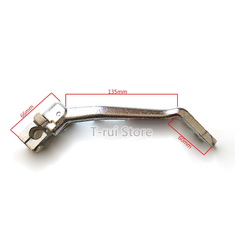 16mm Motorcycle Kick Starter Lever Start Pedal For Kawasaki KE KL/KLX/KX/KDX/KZ/125/175/200 Motorbike Accessories
