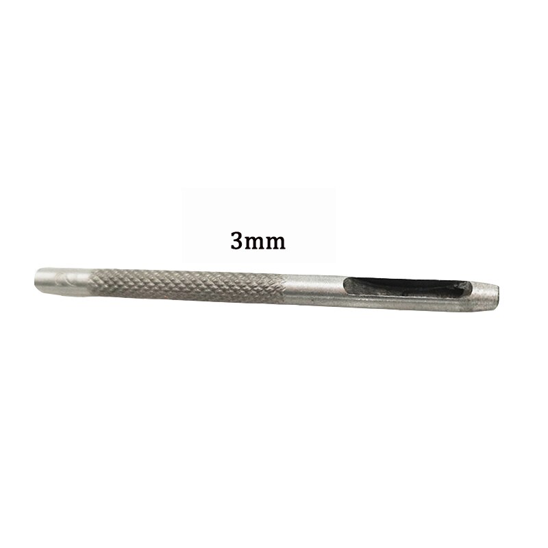 Punching Holes Tools 2.5/3mm Hole Punch Snap Button Leather Craft Tools Rivet Button Setter Die Base DIY Punching Holes Tool: 3mm