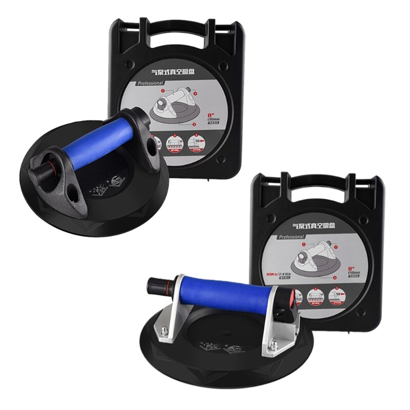 Vacuüm Zuignap 8 Inch Krachtige Vacuüm Lifter Industriële Vacuüm Lifter Voor Graniet Glas Lifting Zuignap