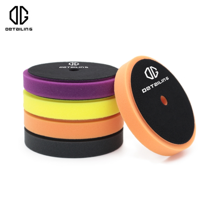 DETAILING Car Polishing Kit Buffing Pad Set Foam Sponge Waxing Pad Kit Tool For Polisher DA/RO/GA Auto Care Buffing Pads