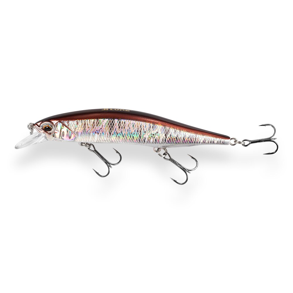 Realis jerkbait 110sp kunstaas voor zeebaars, zwevende glans, lange werpafstand, hard kunstaas  jt9340: Jt142