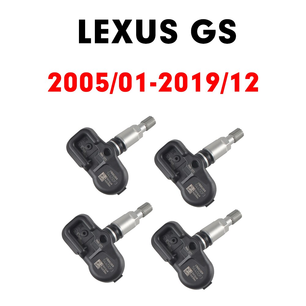 Overvågningssystem til dæktryksensor til lexus gs  (2005-)  tpms 315 mhz pmv -107j/c010 4260733021 4260730060