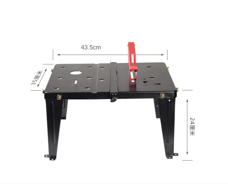 Banc de travail multifonctionnel pour charpentier, Table de scie à bascule, support domestique coulissant, scie circulaire électrique