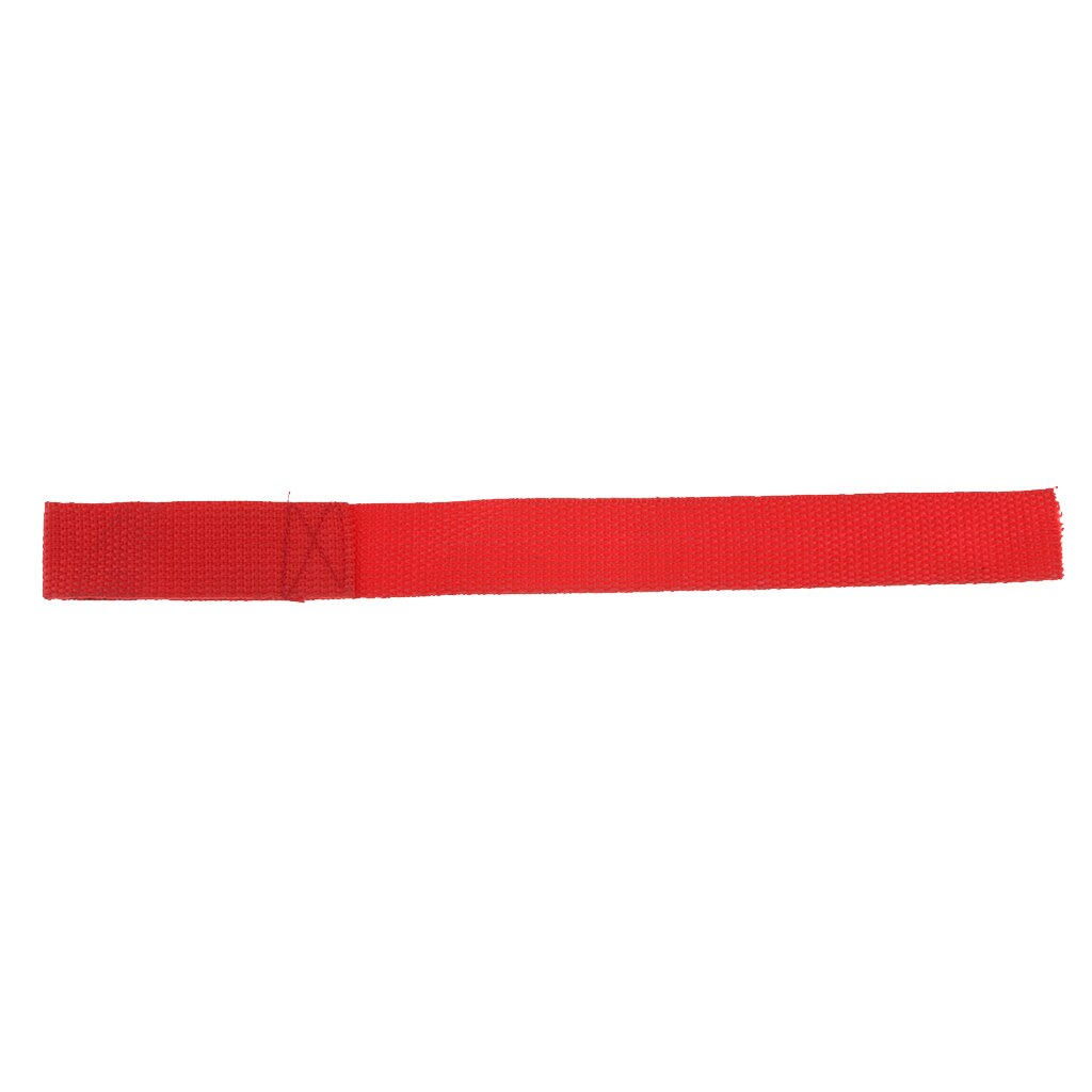 Soft Loop Tie Down Straps - 2 Inch 50mm Wide - Heavy Duty Loops For ATV, UTV Winch Hook Accessories - Red