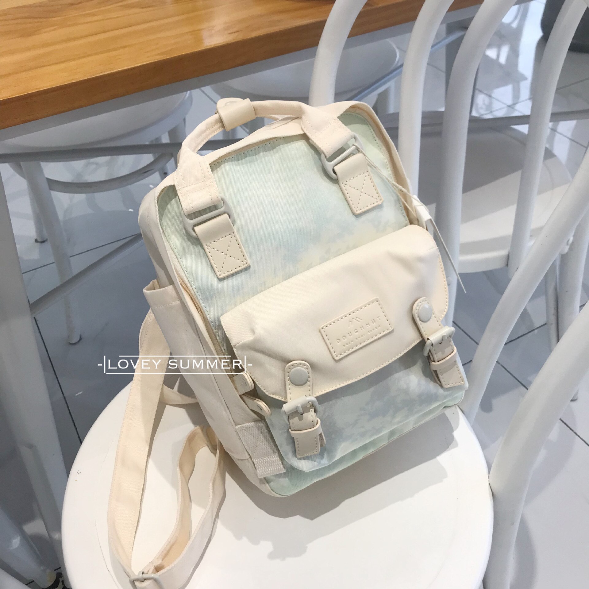 Xiaozhai Hong Rugzak Eenhoorn Koreaanse Rugzak Schooltas Voor Schoolmeisjes: small backpack