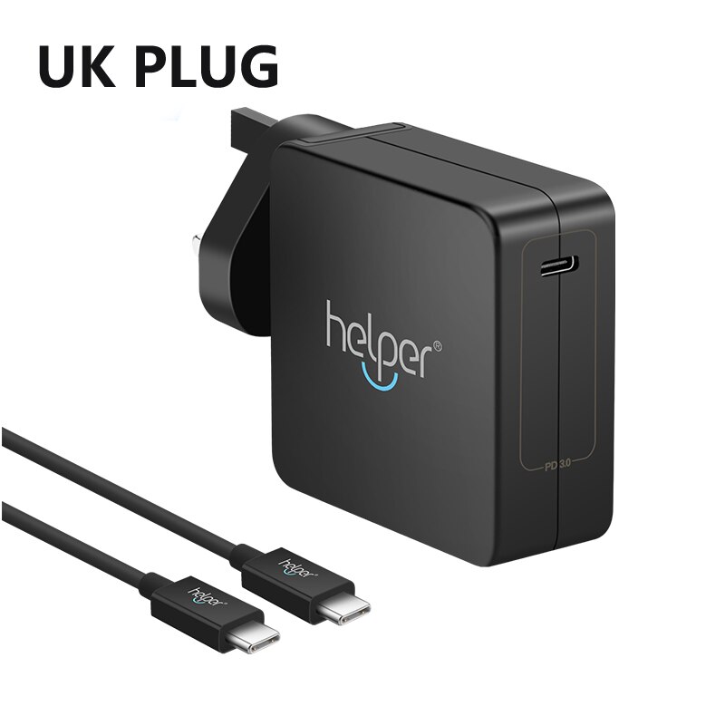 65W USB Type C Charger Adapter With PD PPS protocol for Macbook Pro 13 15 16 inch XiaoMi air pro and most USB-C devices