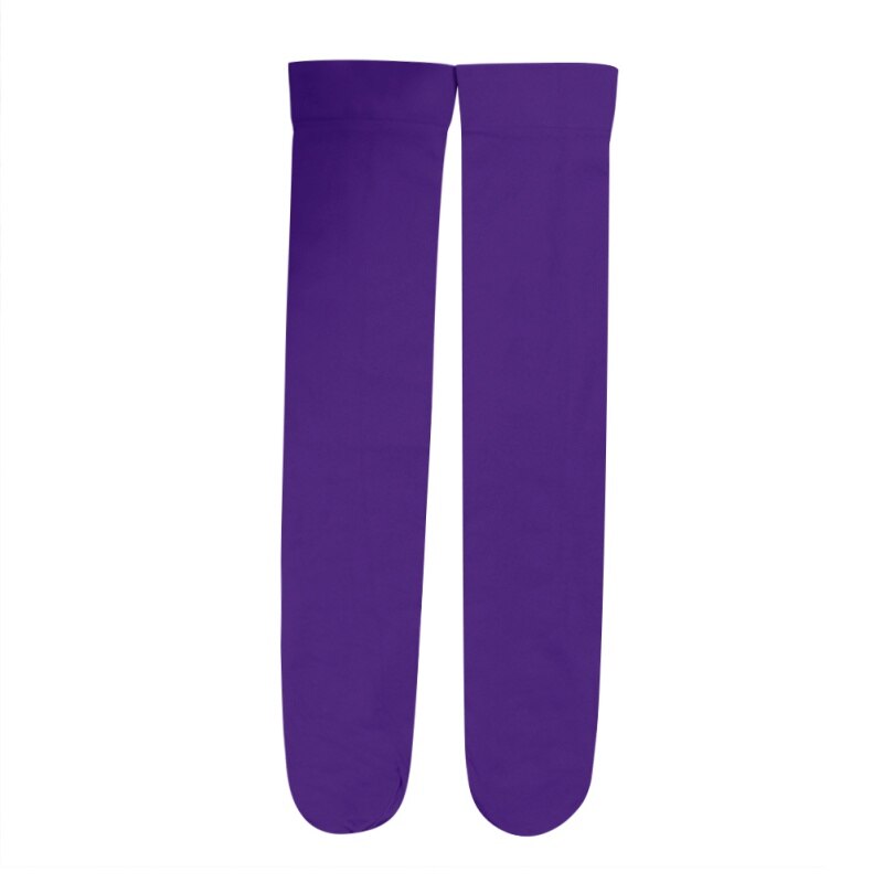 10 kleuren Kinderen Sok Voor 3-12Y Snoep Kleur Baby Knie Hoge Lange Sokken Voor Meisje Kinderen Kleding Accessoires: Z