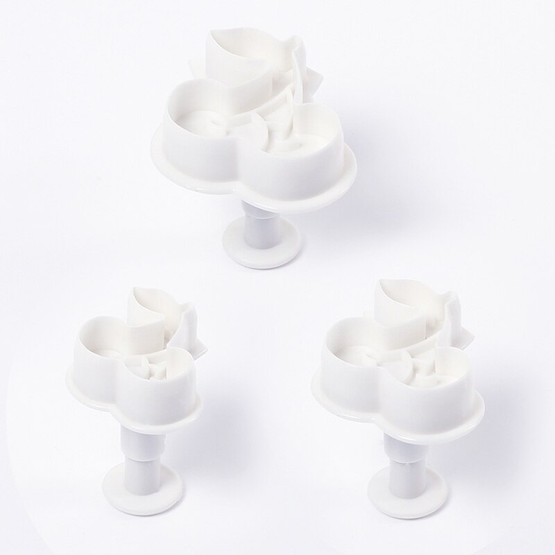 3 Stuks Fruit Cakevorm Figuur Cherry Druif Fondant Chocolade Cookie Cutter Mallen Keuken Koekjes Bakken Decorating Tool Supply