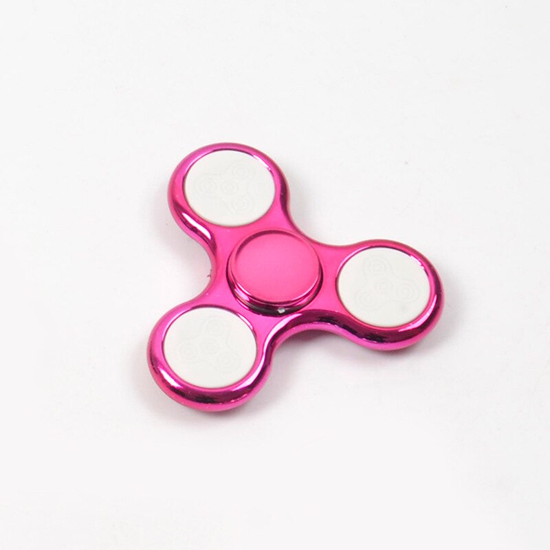 6 Kleuren Led Lichtgevende Fidget Spinner Veranderingen Hand Spinner Golw In Het Donker Stress Relief Speelgoed Voor Kids: Purple