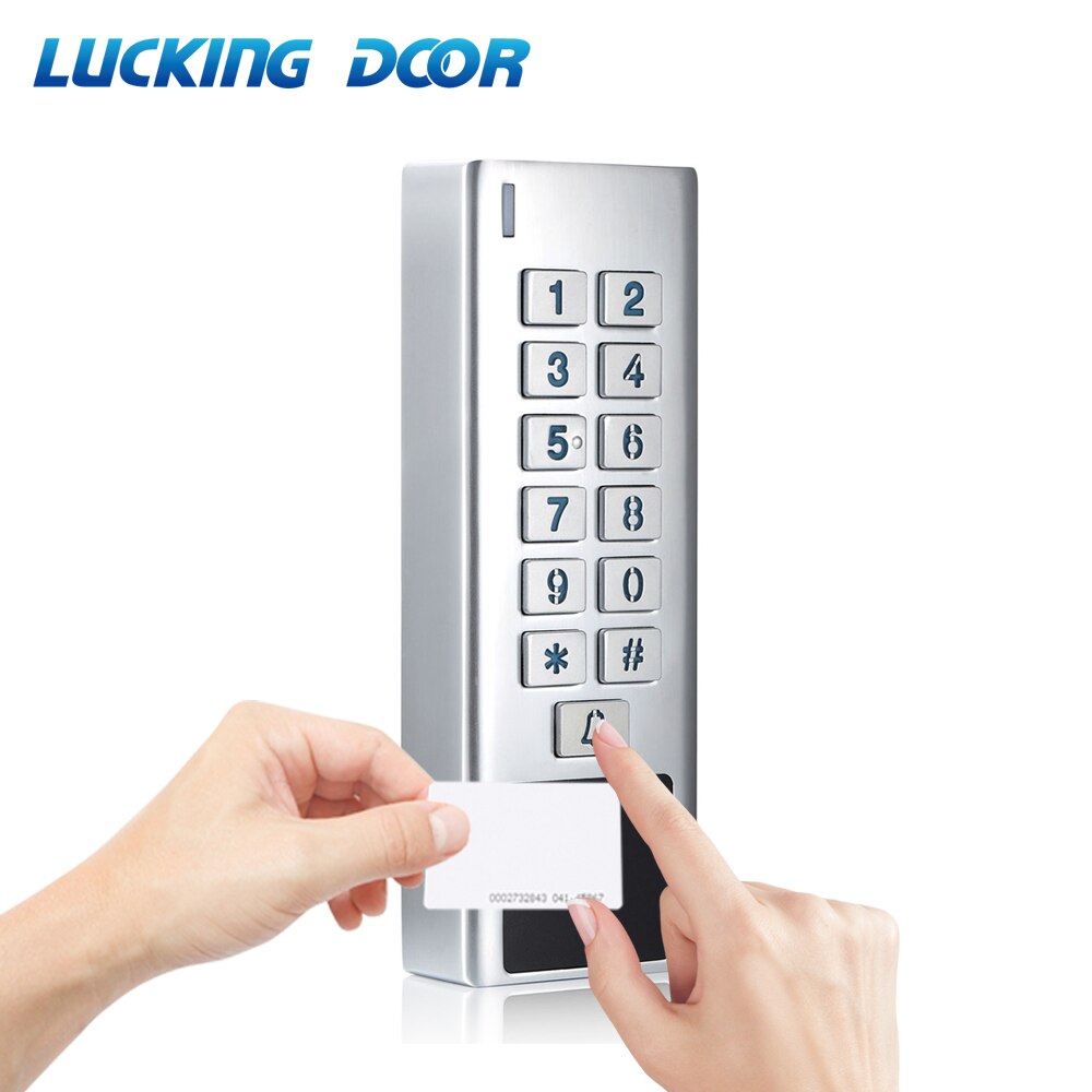 2000 User Zinc-alloy Door Waterproof IP67 Reader WG input output Access Control Outdoor RFID Access Control