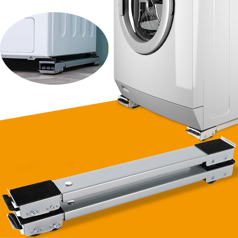 Soporte de Base para lavadora, ruedas telescópicas ajustables y móviles para nevera, secadora y refrigerador, 2 unids/set por juego