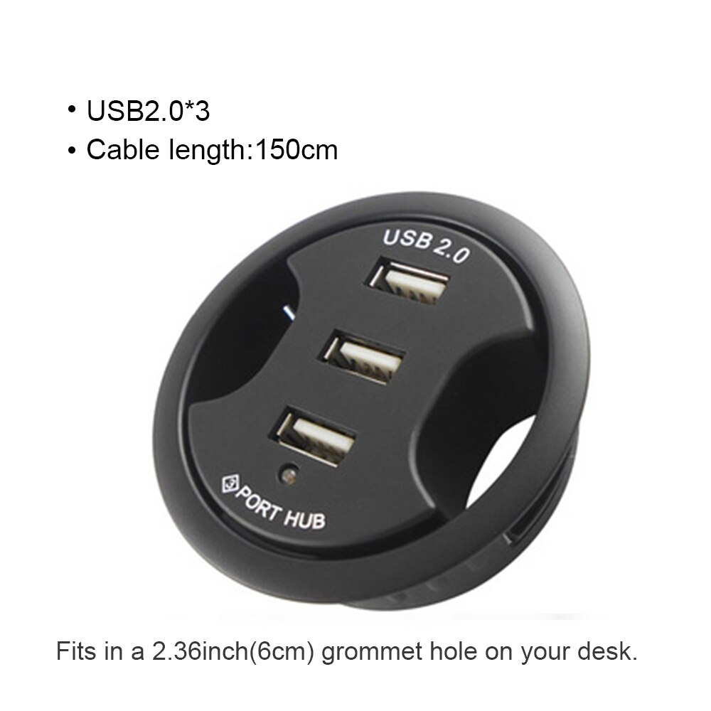 Hub usb 3.0 montagem na estação de acoplamento de mesa com leitor de cartão multi usb 3.0 sd/tf fone de ouvido suporte controle de volume divisor usb: Vermelho